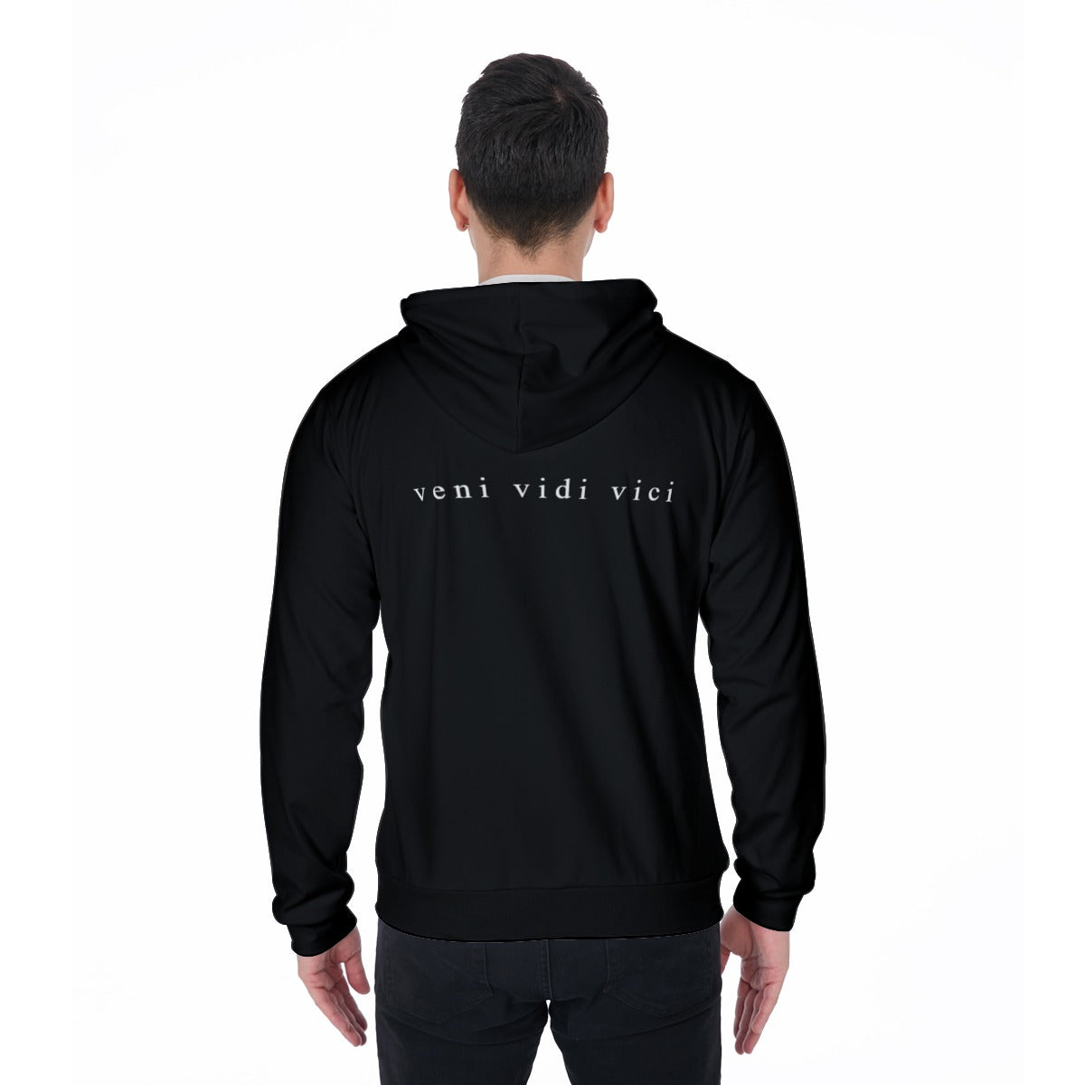 All-Over Print Men's Heavy Fleece Zip Up Hoodie