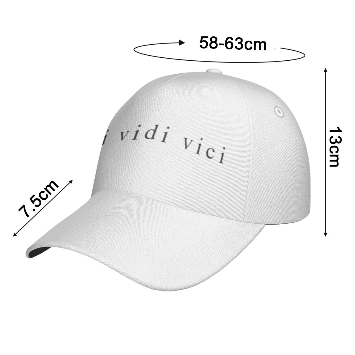 All-Over Print Peaked Cap