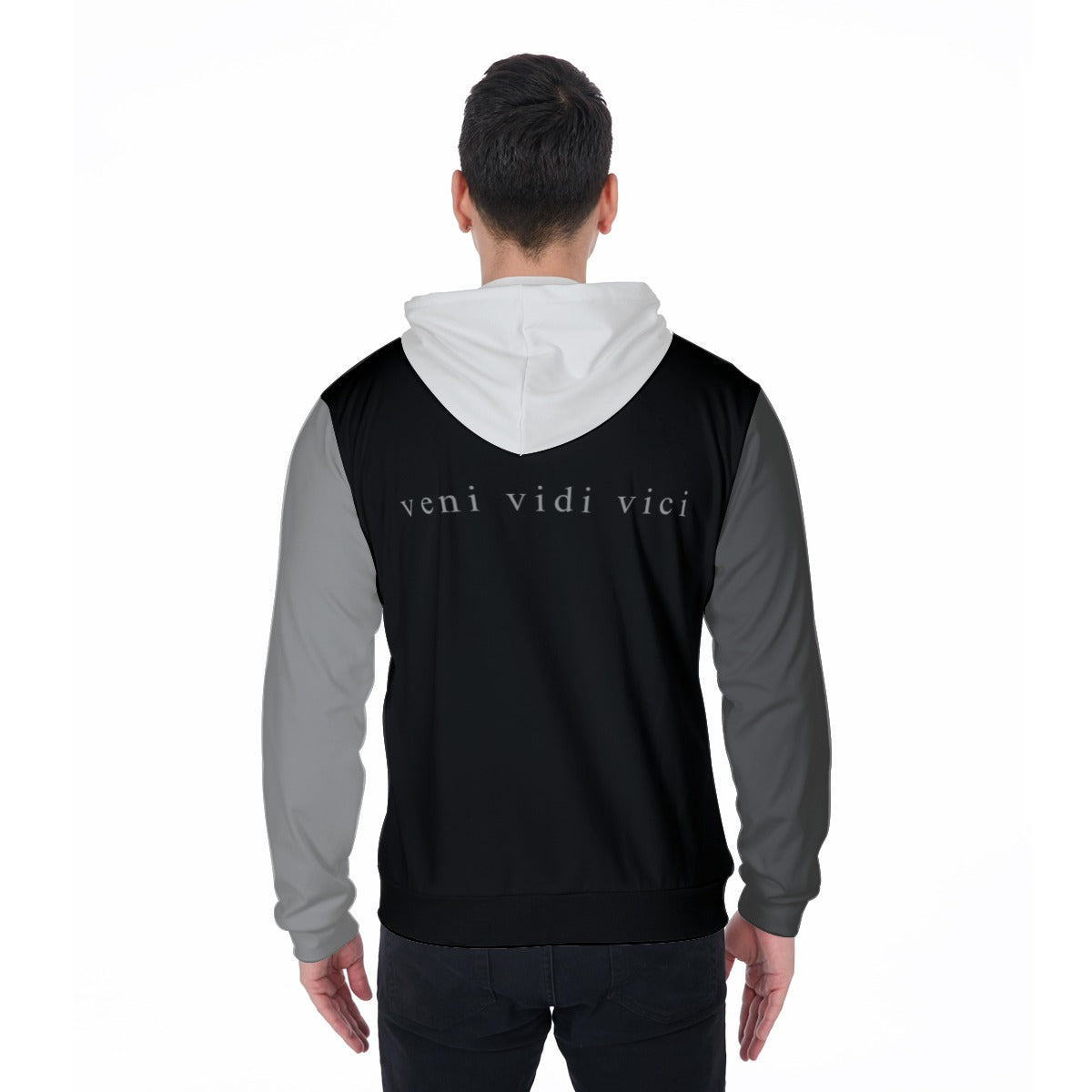 All-Over Print Men's Heavy Fleece Zip Up Hoodie